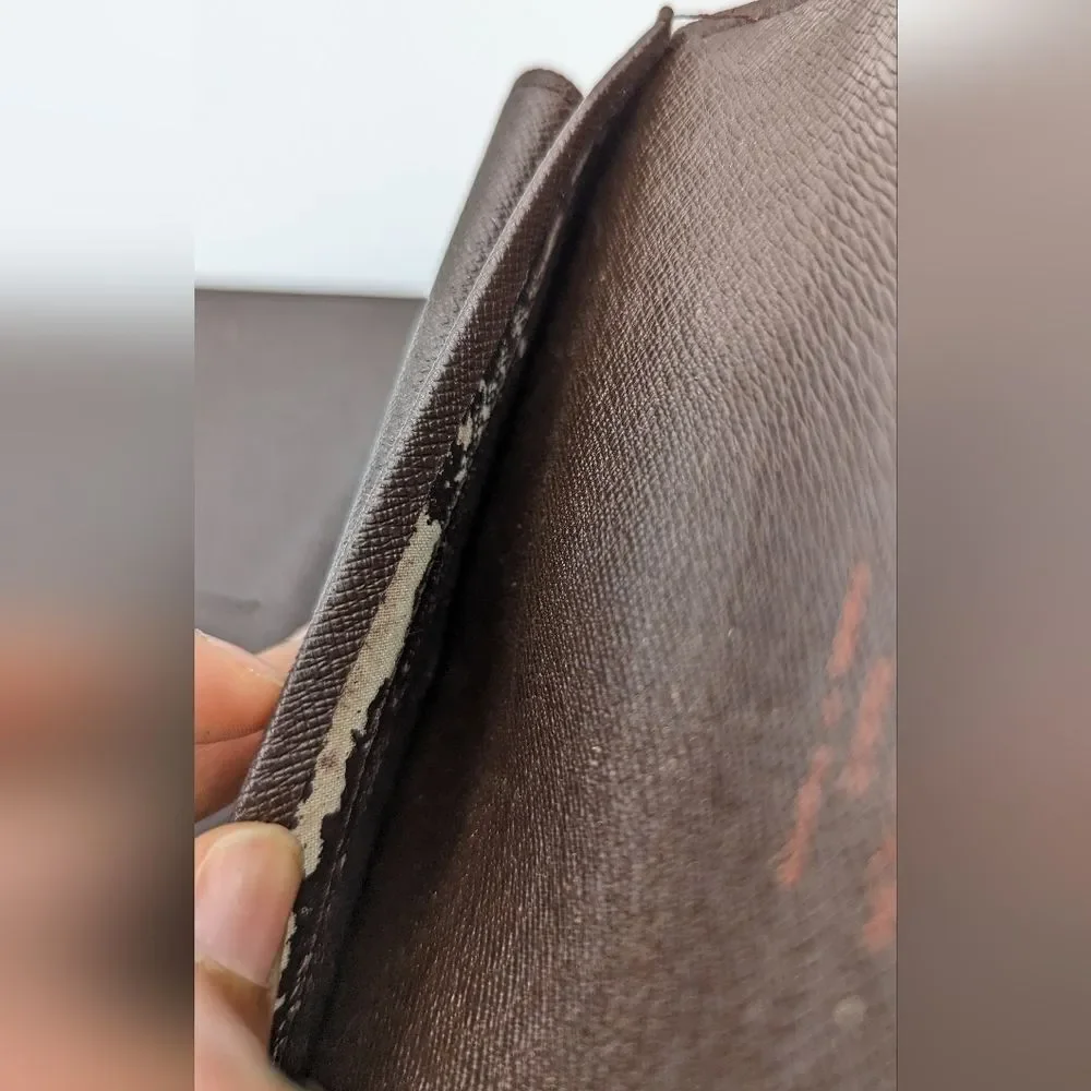 Louis Vuitton Damier Ebene Porte-Tresor Etui Papier Wallet